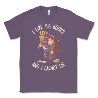Lavender i like big books Classic Tee - linhVisuals
