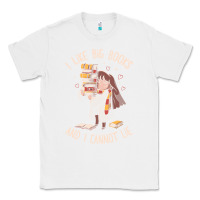 White i like big books Classic Tee - linhVisuals