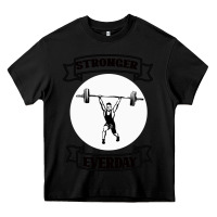 Black stronger everday Heavy Core Tee - Bettercallsaul