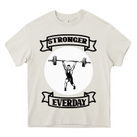 Cream stronger everday Heavy Core Tee - Bettercallsaul