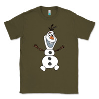 Army Green olaf Classic Tee - linhVisuals