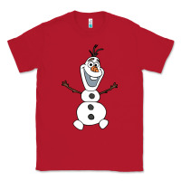 Red olaf Classic Tee - linhVisuals