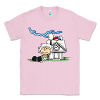 Bubblegum Pink back to the peanuts Classic Tee - linhVisuals