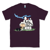 Plum back to the peanuts Classic Tee - linhVisuals