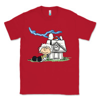 Red back to the peanuts Classic Tee - linhVisuals