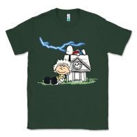 Sports Green back to the peanuts Classic Tee - linhVisuals