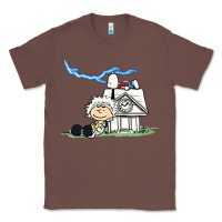 Chestnut back to the peanuts Classic Tee - linhVisuals