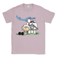 Lilac back to the peanuts Classic Tee - linhVisuals