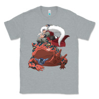 Heather Grey jiraiya gamabunta Classic Tee - linhVisuals