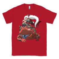 Red jiraiya gamabunta Classic Tee - linhVisuals