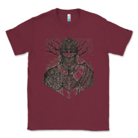 Burgundy eldenring Classic Tee - linhVisuals