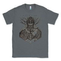 Charcoal Heather eldenring Classic Tee - linhVisuals