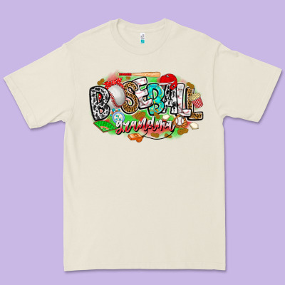 Baseball Grandma Premium Tee Designed By Cowhidedigitalart