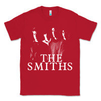 Red Best THE SMITHS Music Classic Tee - linhVisuals