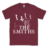 Burgundy Best THE SMITHS Music Classic Tee - linhVisuals