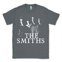 Charcoal Heather Best THE SMITHS Music Classic Tee - linhVisuals