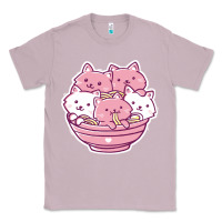 Lilac kawaii cat ramen   cute gift Classic Tee - linhVisuals