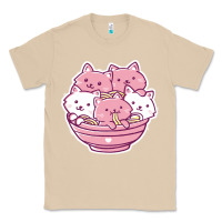 Mushroom kawaii cat ramen   cute gift Classic Tee - linhVisuals