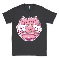 Smoke kawaii cat ramen   cute gift Classic Tee - linhVisuals