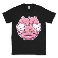 Black kawaii cat ramen   cute gift Classic Tee - linhVisuals