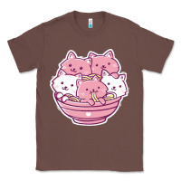 Chestnut kawaii cat ramen   cute gift Classic Tee - linhVisuals