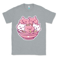 Heather Grey kawaii cat ramen   cute gift Classic Tee - linhVisuals
