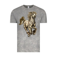 Cloud Rock percheron horse Vintage Tee - LillyAllenDesigns