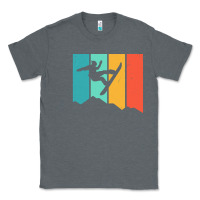 Charcoal Heather snowboarding gift t  shirt snowboard tshirt for a snowboarder t  shirt Classic Tee - linhVisuals