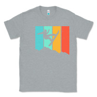 Heather Grey snowboarding gift t  shirt snowboard tshirt for a snowboarder t  shirt Classic Tee - linhVisuals