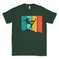 Sports Green snowboarding gift t  shirt snowboard tshirt for a snowboarder t  shirt Classic Tee - linhVisuals