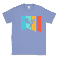 Colony Blue snowboarding gift t  shirt snowboard tshirt for a snowboarder t  shirt Classic Tee - linhVisuals