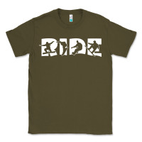 Army Green ride snowboard snowboarding Classic Tee - linhVisuals