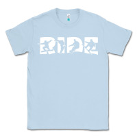 Dusty Blue ride snowboard snowboarding Classic Tee - linhVisuals