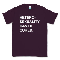Plum newheterosexuality can be cured Classic Tee - linhVisuals
