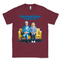 Burgundy the good place Classic Tee - linhVisuals