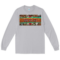 Moon Dust western wild and floral leopard  cowhide licanse plate Long Sleeve Tee - Artiststas