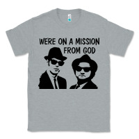 Heather Grey Elwood & Jake Classic Tee - linhVisuals