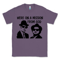 Lavender Elwood & Jake Classic Tee - linhVisuals
