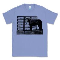 Colony Blue beautiful jim key  performing horse Classic Tee - linhVisuals