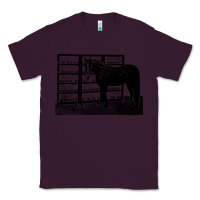 Plum beautiful jim key  performing horse Classic Tee - linhVisuals
