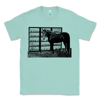 Seafoam beautiful jim key  performing horse Classic Tee - linhVisuals