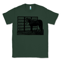 Sports Green beautiful jim key  performing horse Classic Tee - linhVisuals