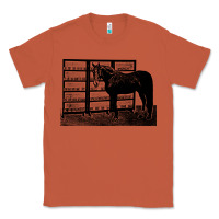 Copper beautiful jim key  performing horse Classic Tee - linhVisuals