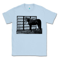 Dusty Blue beautiful jim key  performing horse Classic Tee - linhVisuals