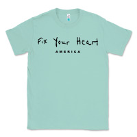 Seafoam Fix your heart america Classic Tee - linhVisuals
