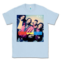 Dusty Blue Color Me Badd Classic Tee - linhVisuals