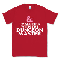 Red I'm sleeping with the dungeon master Classic Tee - linhVisuals