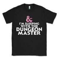 Black I'm sleeping with the dungeon master Classic Tee - linhVisuals