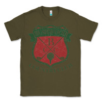 Army Green bushwood country club Classic Tee - linhVisuals