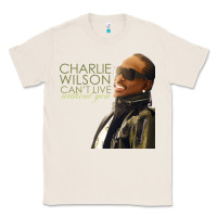 Natural Charlie Wilson Classic Tee - linhVisuals